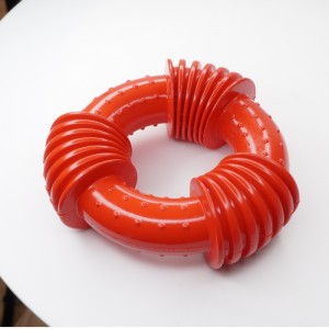 Bréagáin Rubber Rubber Furjoyz Extreme Madraí Rubber